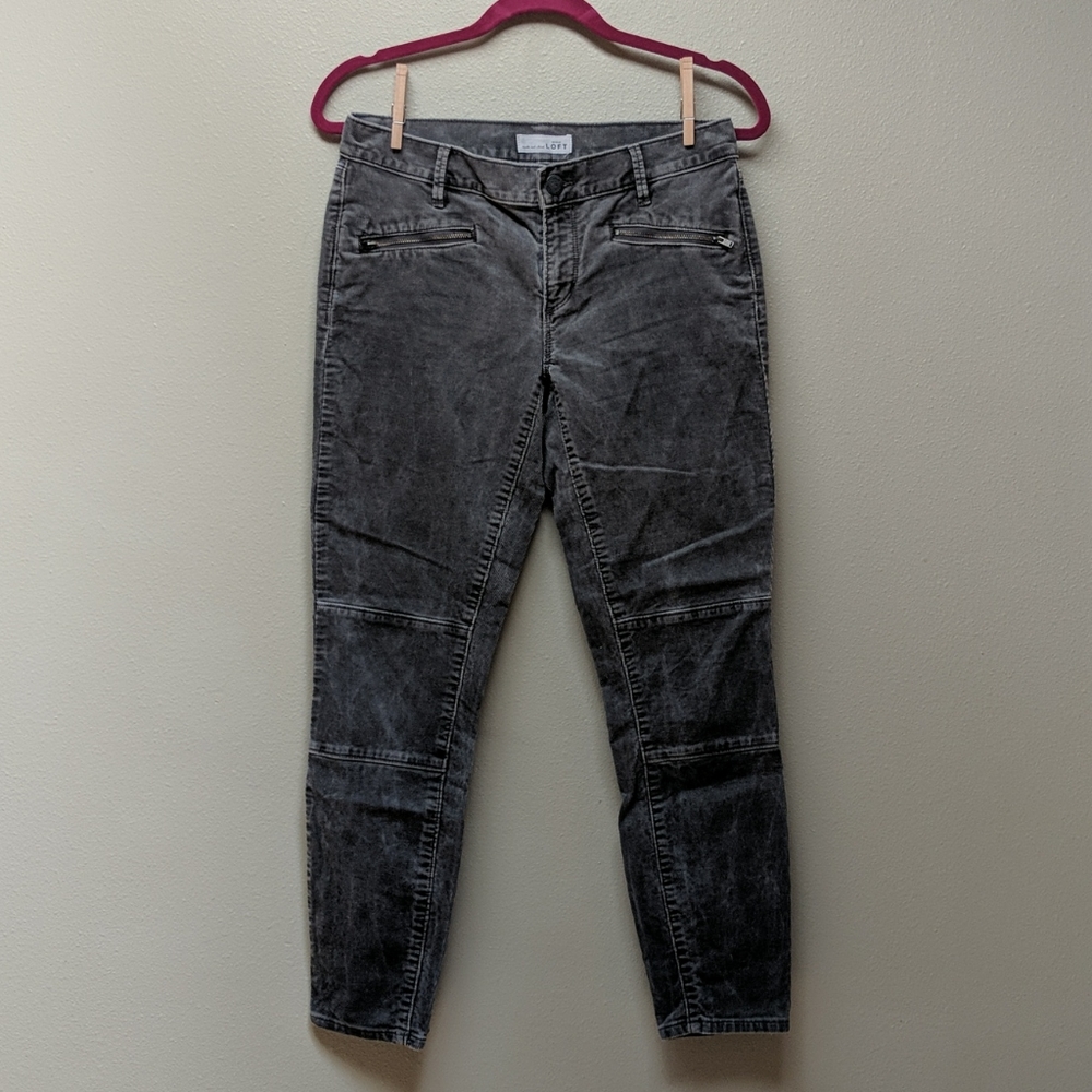 Grey Loft skinny cord pants Women's Size 27